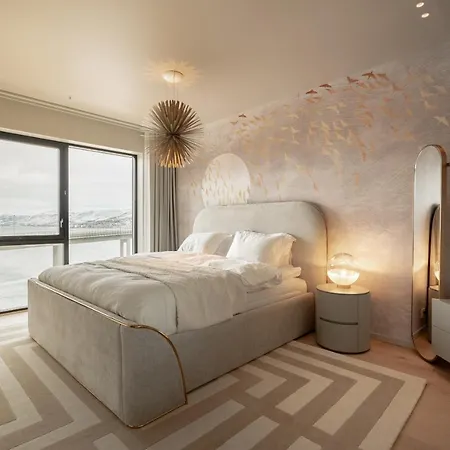 アパート Vindlys Luxury Penthouse トロムソ