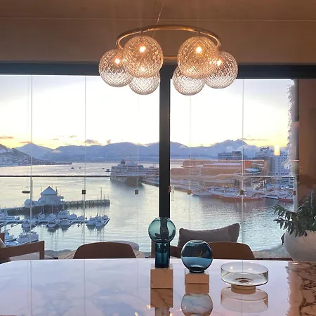 Lägenhet Northstay - Vindlys Luxury L Penthouse Apartments L City Center Tromsø