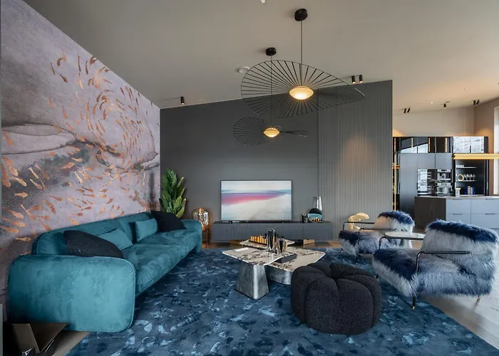 Northstay - Vindlys Luxury L Penthouse Apartments L City Center 트롬쇠