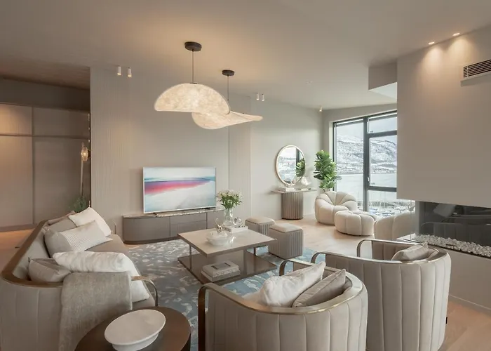 Lägenhet Northstay - Vindlys Luxury L Penthouse Apartments L City Center Tromsø