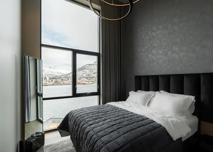 Lägenhet Northstay - Vindlys Luxury L Penthouse Apartments L City Center Tromsø